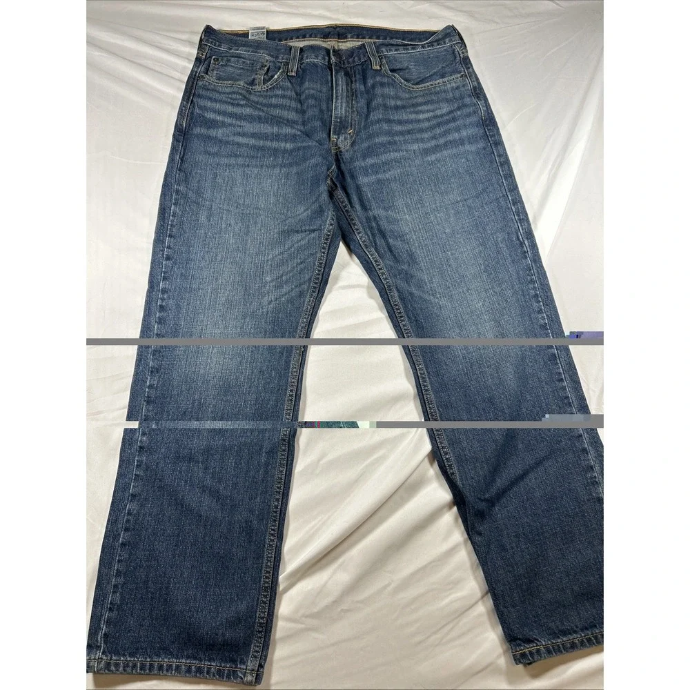 Levis 559 Jeans Mens 36x30 Blue Straight Leg Five Pocket Denim Classic Pants